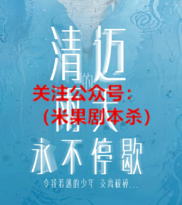 清迈的雨天永不停歇剧本杀