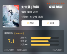古风本测评《如雪落于深渊》