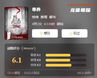 奉养剧本杀