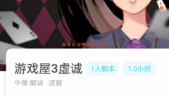 我是谜《游戏屋3虚诚》
