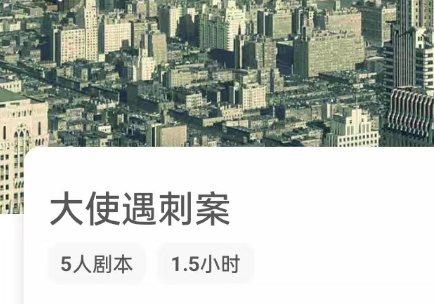 大使遇刺案剧本杀