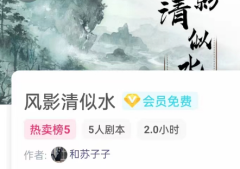<b>风影清似水（我是谜）</b>