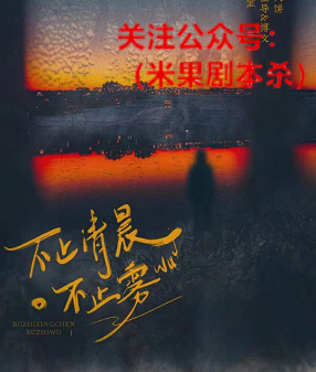 不止清晨不止雾剧本杀