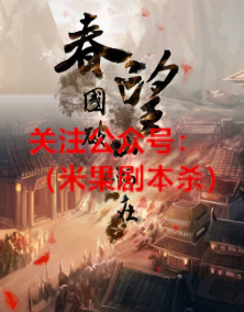 春望国破山河在剧本杀