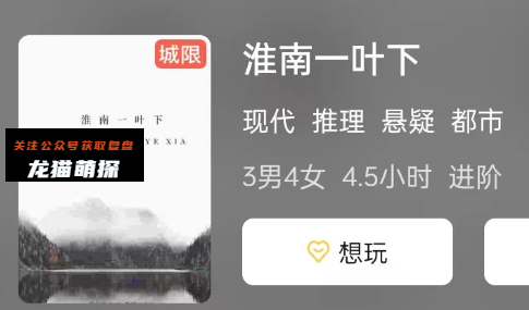 淮南一叶下剧本杀剧透测评