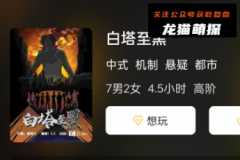（悬疑本）白塔至黑
