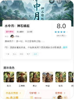 《水中月：神石缘起》剧本杀